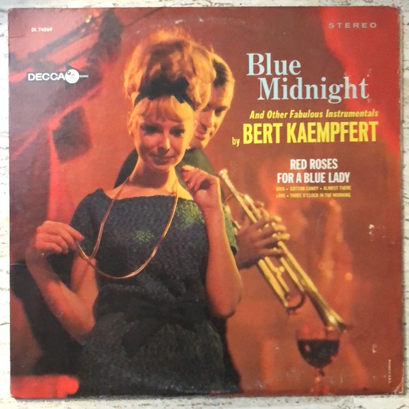 Bert Kaempfert Blue Midnight Vinyl Lp '64 - Picture 6 of 8